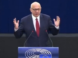 [VIDEO] Wyobraźmy sobie państwo.... Brudziński bezlitośnie punktuje opozycje w PE