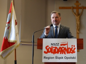 Piotr Duda do opolskiej Solidarności - będzie możliwość odliczania składki związkowej od dochodu