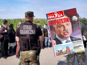 Andrzej Duda jak Hitler. Skandaliczna okładka białoruskiej gazety