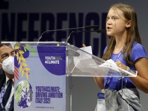 Bla, bla, bla. Osobliwe przemówienie Grety Thunberg w sprawie zmian klimatu