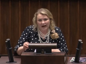 [video] To nie jest śmieszne proszę pana! Zamilcz człowieku!. Histeria i krzyki posłanki KO w Sejmie