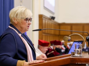 UW: krzyki, zakłócanie wystąpienia szefowej kancelarii PAD i... brak reakcji władz uczelni