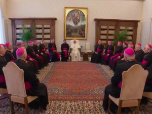 Polscy biskupi u Franciszka: Okazał się ojcem pełnym serca. Wlał w nasze serca nadzieję