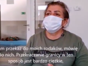 Irakijka apeluje do rodaków imigrantów: „Mówili, że granica jest otwarta... ”. Opublikowano nagranie [WIDEO] 