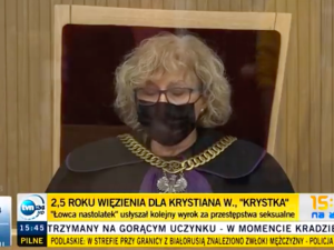 „Krystek” skazany! Zaskakujące nagranie z sali sądowej. „Dane ofiary nie są chronione?” [WIDEO]