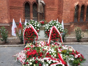 [Foto] Pomnik Patrona NSZZ Solidarność odsłonięty