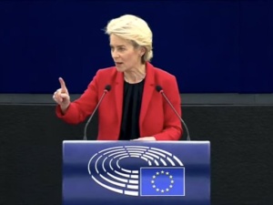 Dziennikarka GW dopytuje o film, na którym von der Leyen grozi palcem. Internauci nie zawiedli. A teraz Pani...