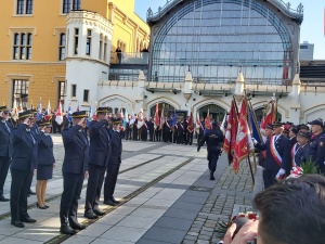 Heroizm kolejarzy - obchody 41. rocznicy protestu głodowego kolejarzy we Wrocławiu