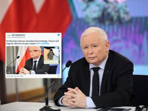 Onet: „Kaczyński miał zegarek do góry nogami”. Ostra odpowiedź internautów