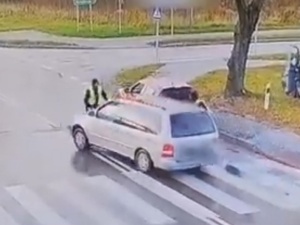 Szokujące. Sąd w Hajnówce nie zgodził się na areszt dla syryjskiego przemytnika ludzi, który próbował przejechać policjanta