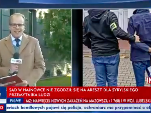 Dlaczego sąd zwolnił z aresztu Syryjczyka, który próbował przejechać policjanta? Bo... obiecał, że będzie współpracował [WIDEO]