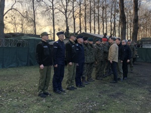 Prezydent spotkał się żołnierzami, policjantami i strażnikami granicznymi