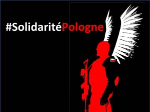 #SolidaritePologne - Akcja wsparcia dla Polski na francuskojęzycznym Twitterze
