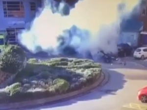 Próba zamachu terrorystycznego w Liverpoolu. Pojawiło się nagranie z wybuchu [VIDEO]