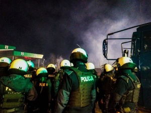 „Granica została wzmocniona”. Policja pokazuje nowe zdjęcia i zapewnia, że możemy spać spokojnie