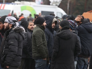SG o zajściach na granicy: Największa grupa siłowo forsująca granicę liczyła ok. 200 osób