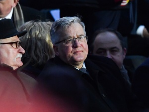 Komorowski w rocznicę rosyjskiej inwazji na Ukrainę: Polska była dopiero siódma. Nawet po Czechach