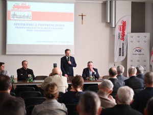 Piotr Duda w Gorzowie Wielkopolskim: Chcemy, żeby węgiel i gaz były paliwem strategicznym