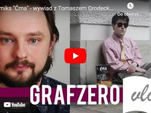 Grafzero:  Komiks Ćma - wywiad z Tomaszem Grodeckim