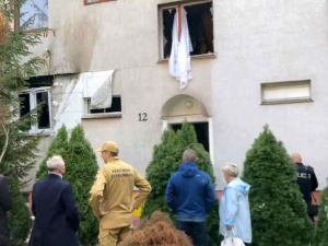 Eksplozja podczas egzekucji komorniczej. Są osoby ranne