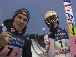 Świetny występ Polaków. Podium w drużynowym konkursie Pucharu Świata w Lahti