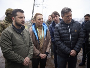 Wicekanclerz Niemiec pojechał na Ukrainę namawiać do dekarbonizacji