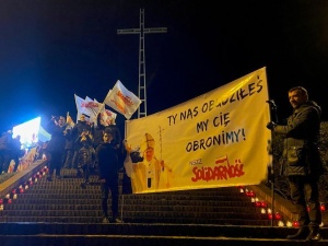 Solidarność w Gorzowie Wielkopolskim także przeszła w Marszu Papieskim ulicami swego miasta