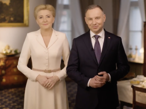 Para prezydencka złożyła życzenia z okazji Świąt Wielkanocnych. Niech ten świąteczny czas przyczyni się do umocnienia naszej solidarnej więzi