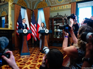 Wiceprezydent USA: Siła relacji polsko-amerykańskich stale wzrastała w ostatnich latach