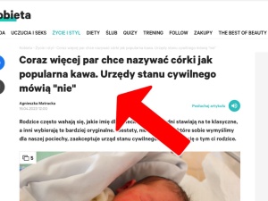 Rodzice coraz częściej chcą nadawać imię „Inka”. Gazeta.pl dziwi się popularności „nazwy kawy”