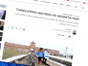Awantura w Izraelu. „Israel Hayom”: Polacy byli ofiarami Niemców. Izraelska ignorancja nie zna granic