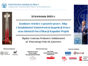 Już niebawem finał konkursu wiedzy o prawie pracy, bhp i działalności PIP oraz o historii pacyfikacji kopalni „Wujek”