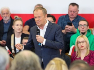 Tusk odwiedził Podlasie. Politycy PiS przygotowali specjalną listę pytań
