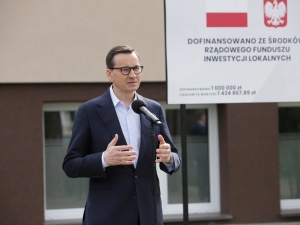 Premier Morawiecki w Sulęcinie: stawiamy na zrównoważony rozwój gospodarczy