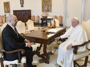 Watykan: Papież przyjął premiera Ukrainy