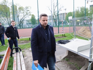 Trzaskowski: Przejęliśmy kolejny budynek bezprawnie zajmowany przez Federację Rosyjską