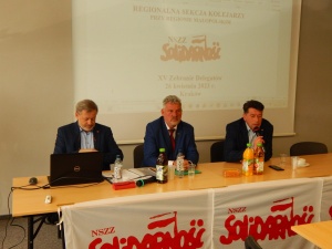 Ireneusz Dynowski ponownie szefem małopolskiej Regionalnej Sekcji Kolejarzy