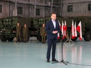 Mariusz Błaszczak: Pierwsze wyrzutnie HIMARS są już w Polsce
