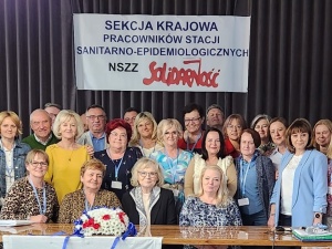 Dorota Walczak przewodniczącą Rady Krajowej Sekcji Pracowników Stacji Sanitarno-Epidemiologicznych NSZZ S