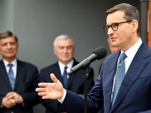 „Zagrywka propagandowa”. Premier Morawiecki o absurdalnych żądaniach przewodniczącego rosyjskiej Dumy