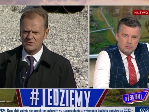 Michał Rachoń skrytykował w TVP Info Tuska. Odpowiedziała mu... Komisja Europejska