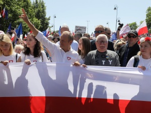 Jak nie chcecie słuchać.... Wałęsa obraził się na uczestników marszu 4 czerwca