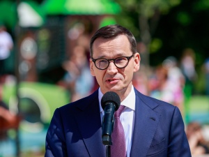 Premier Morawiecki o marszu Tuska: Śmieszy mnie, kiedy stare lisy organizują marsz antyrządowy