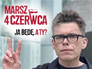 „Ja będę, a ty?” Wizerunkiem sędziego Tulei reklamowano marsz 4 czerwca. Ten twierdzi, że nie był. Kto kłamie?