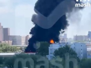[WIDEO] Moskwa: Płonie Centralny Zakład Napraw Mechanicznych