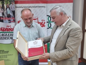 Pożegnanie Józefa Czyczerskiego. Zasłużony działacz i były szef Sekcji Górnictwa Rud Miedzi odchodzi na emeryturę