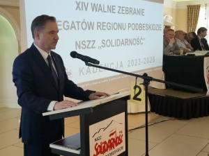„Bądźmy wierni ideałom założycielskim”. W Czechowicach-Dziedzicach odbyło się XIV Walne Zebranie Delegatów NSZZ „Solidarność”