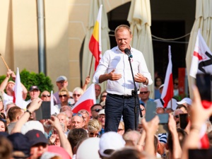 Związkowiec z Turowa po wiecu Tuska: Nie mieliśmy możliwości zadać pytania