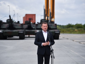 Błaszczak: Nasze załogi wyposażone w czołgi Abrams zamkną Bramę Brzeską