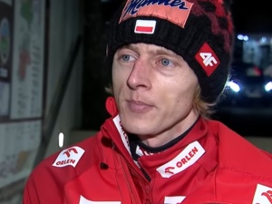 Dawid Kubacki zdobył złoty medal! Początkowo zadedykował go żonie, ale później zmienił zdanie